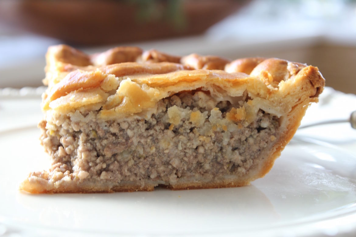 Vintage French Meat Pie